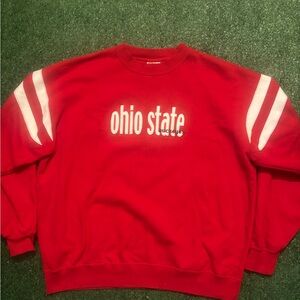 Vintage 90’s Ohio State Red Men's Sweater